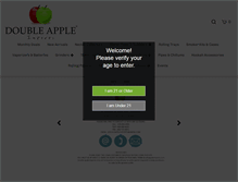 Tablet Screenshot of doubleappleimports.com